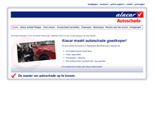Tablet Screenshot of alacar.nl